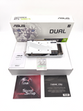 ASUS Dual RTX 3060 Ti OC White 8GB GDDR6X Graphics Card Boxed HDMI DP 1440p