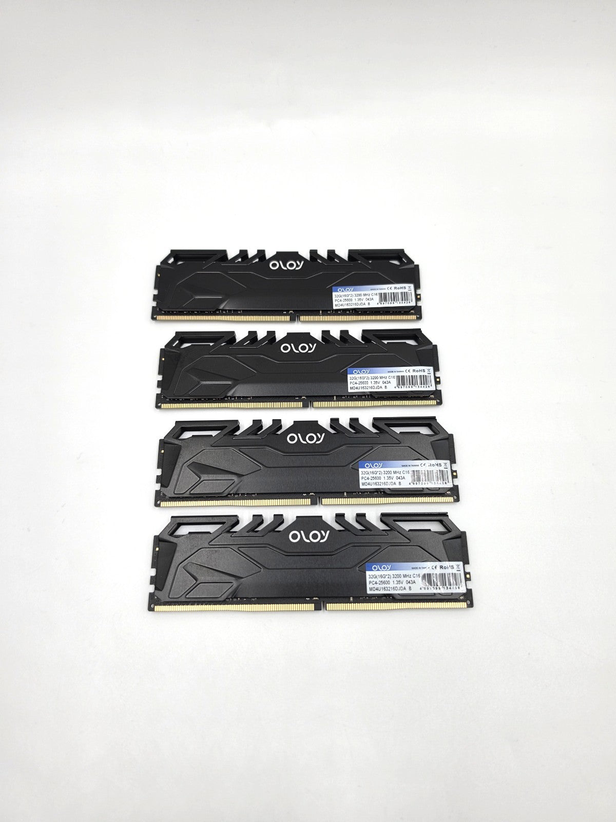 OLOy 64GB 4x16GB DDR4 3200MHz PC4-25600 CL16 Desktop PC Gaming RAM Memory Tested