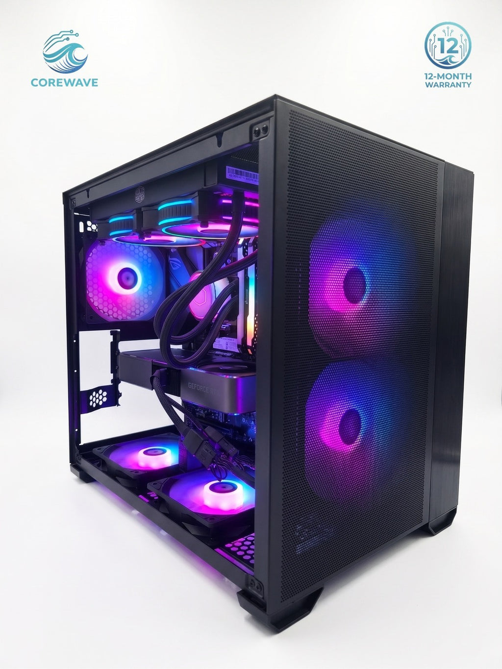Gaming PC Ryzen 7 3700X RTX 3070 Ti FE 16GB DDR4 1TB SSD RGB | 12M Warranty