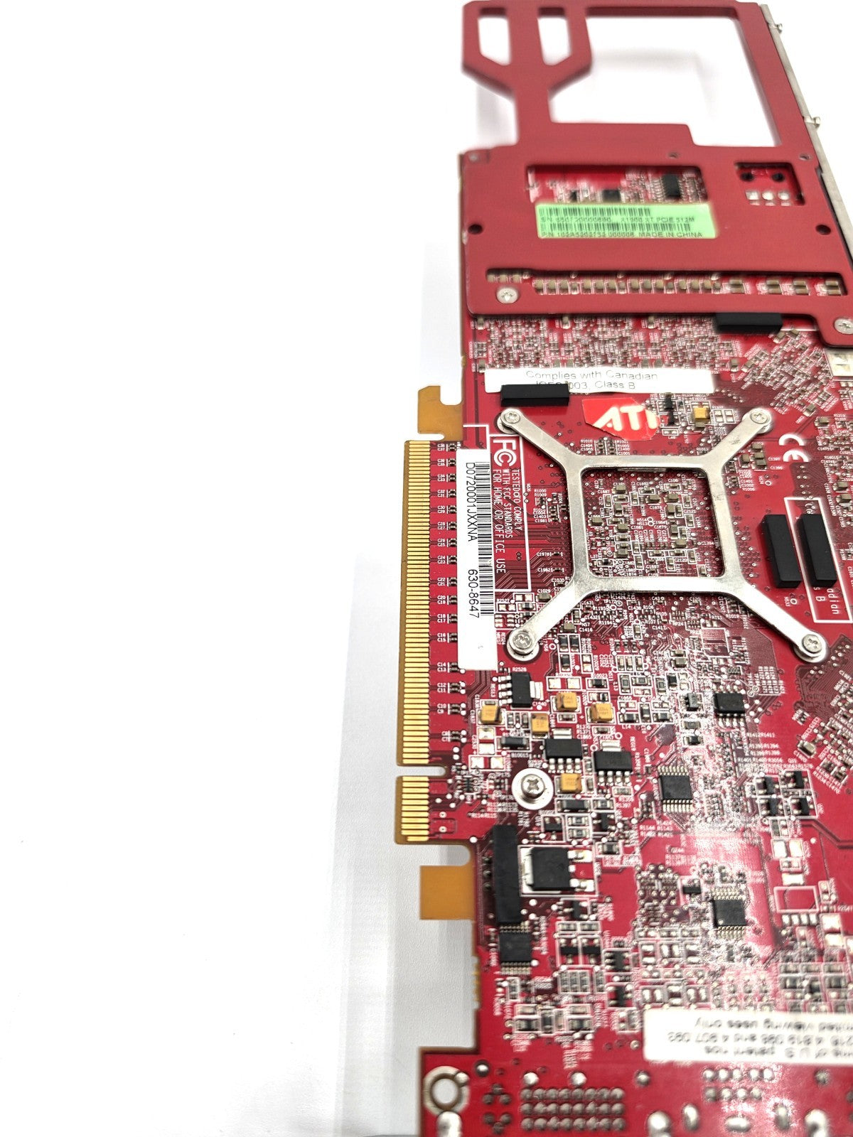 ATI Radeon X1900 XT 512MB Apple Mac Pro Graphics Card 630-8647 Dual DVI Untested