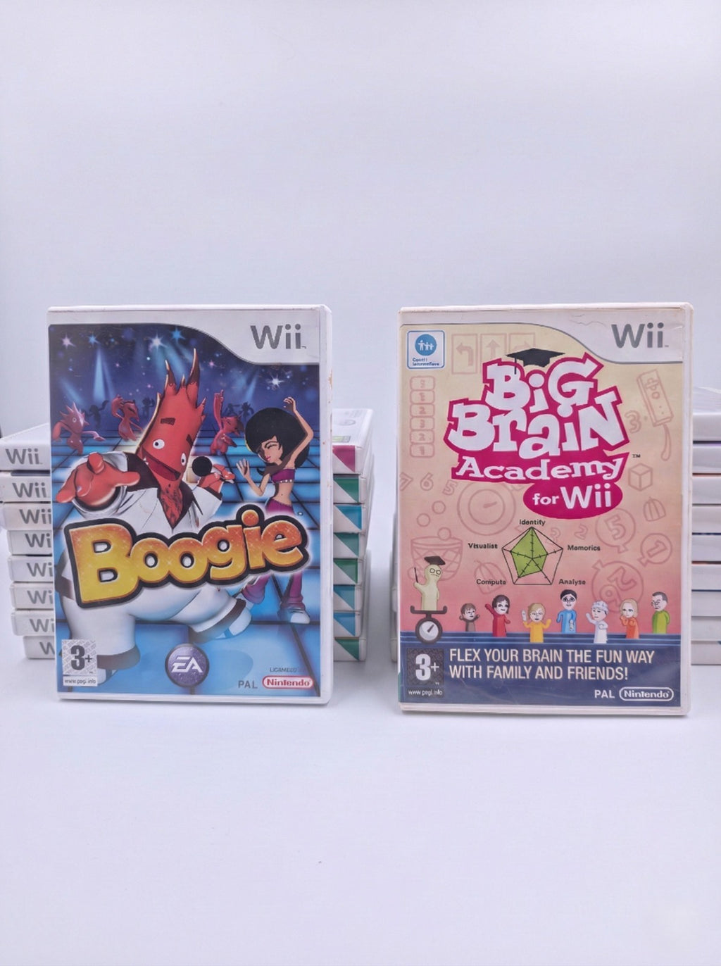 Nintendo Wii Games Bundle Job Lot – Disney, Big Brain, Guitar Hero, Zumba Sealed