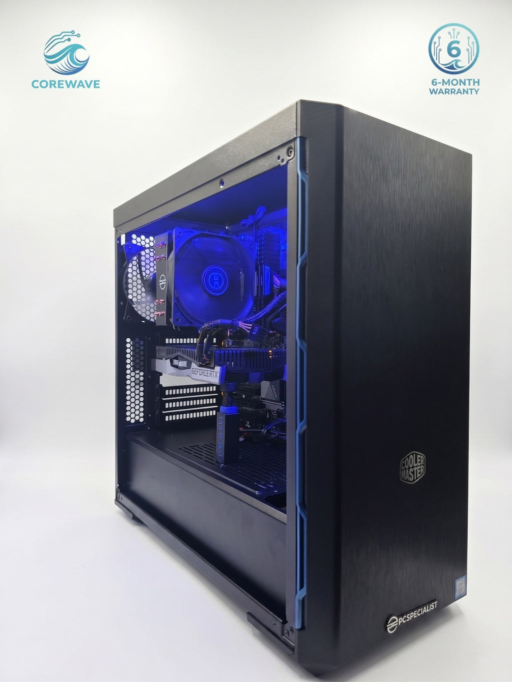 Gaming PC i7-9700 RTX 2060 Super 16GB DDR4 256GB NVMe SSD 2TB HDD 6M Warranty