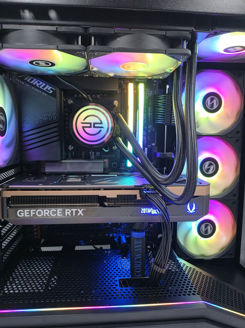 Gaming PC Intel i9-14900KF RTX 5080 16GB 32GB DDR5 2TB NVMe Windows 11 Warranty
