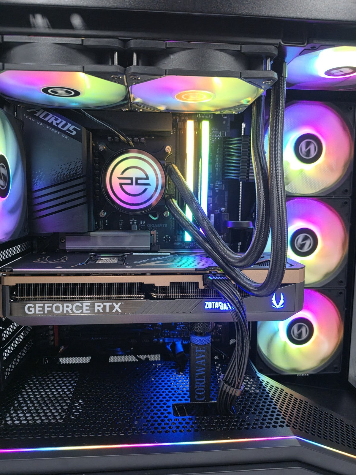 Gaming PC Intel i9-14900KF RTX 5080 16GB 32GB DDR5 2TB NVMe Windows 11 Warranty