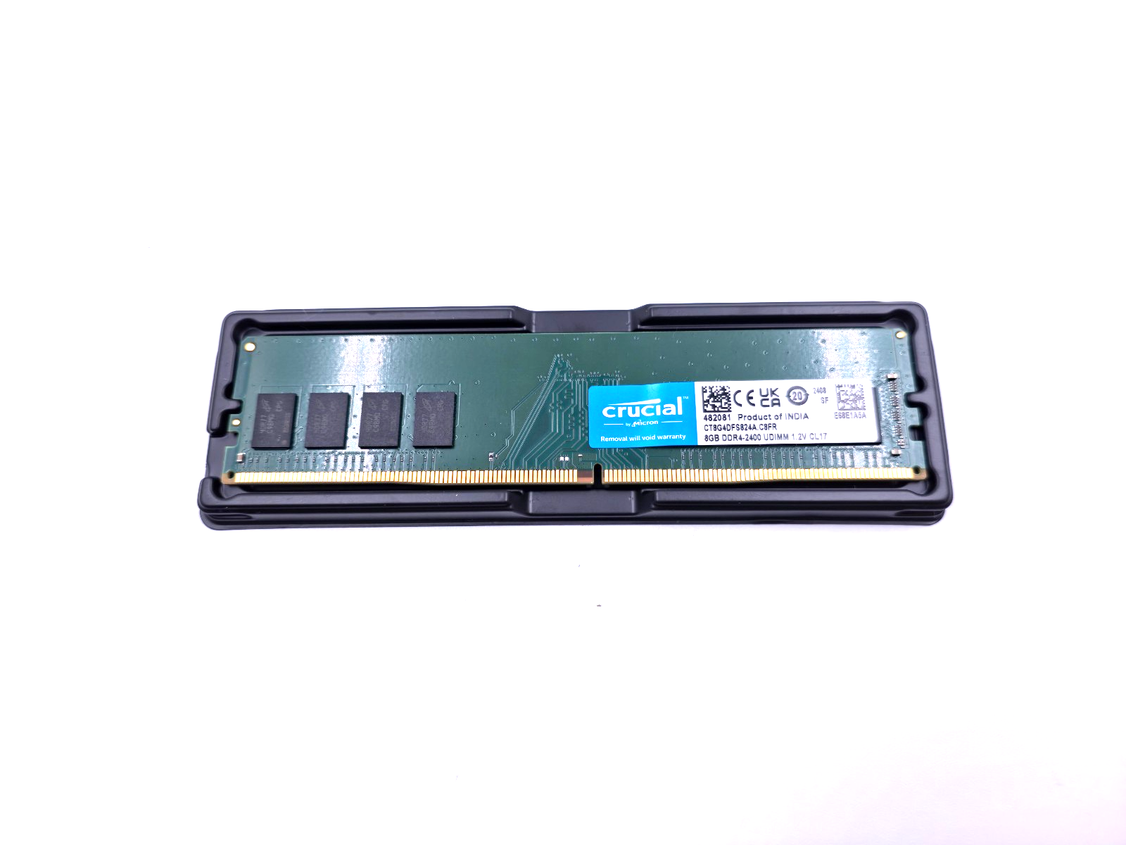 32GB (4x8GB) Crucial DDR4 2400MHz PC4-19200 Desktop RAM Memory Kit