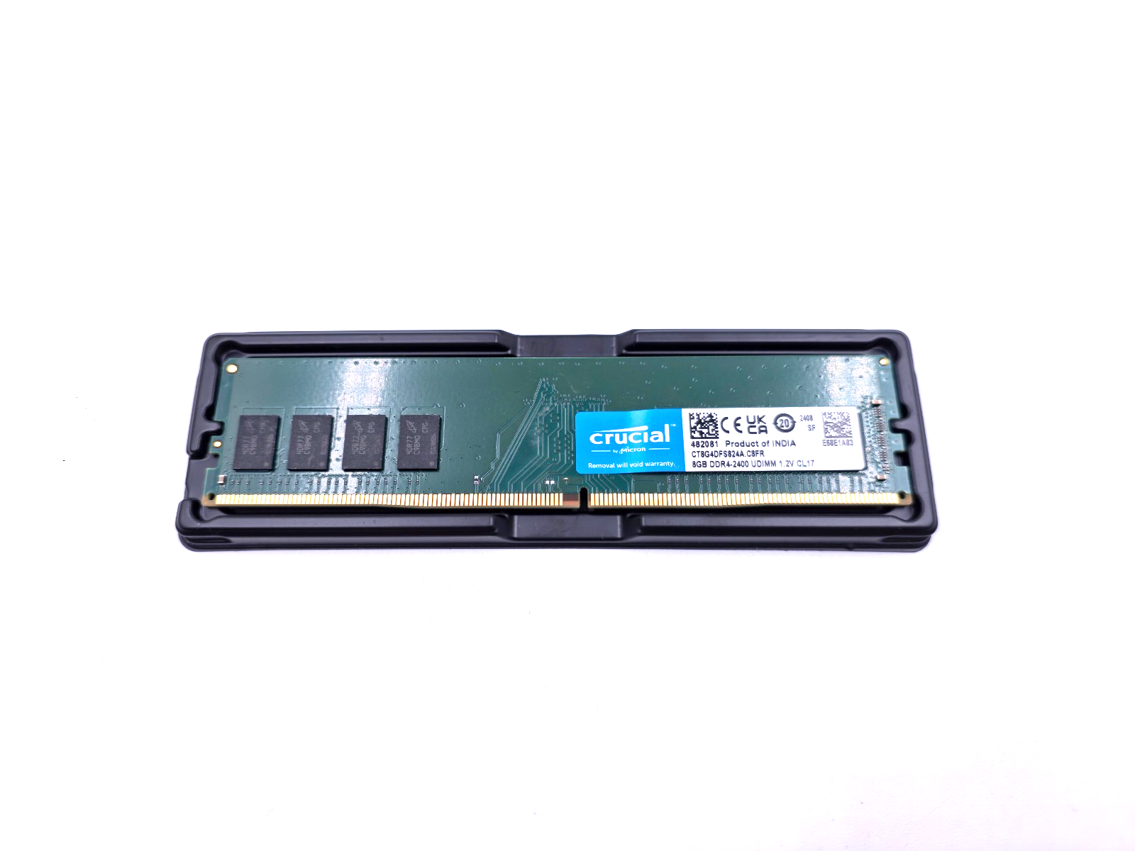 32GB (4x8GB) Crucial DDR4 2400MHz PC4-19200 Desktop RAM Memory Kit