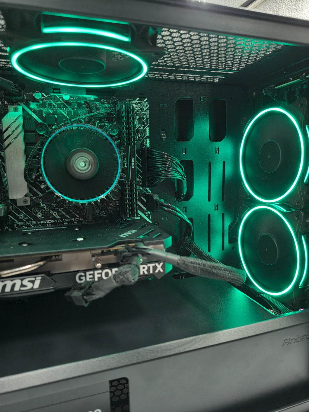 Gaming PC i5-12400F RTX 4060 16GB DDR4 1TB | 12M Warranty Micro ITX Antec Case