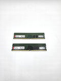 Kingston 16GB 2x8GB DDR4 3200MHz PC4-25600 RAM Memory KCP432NS8/8 Tested Working