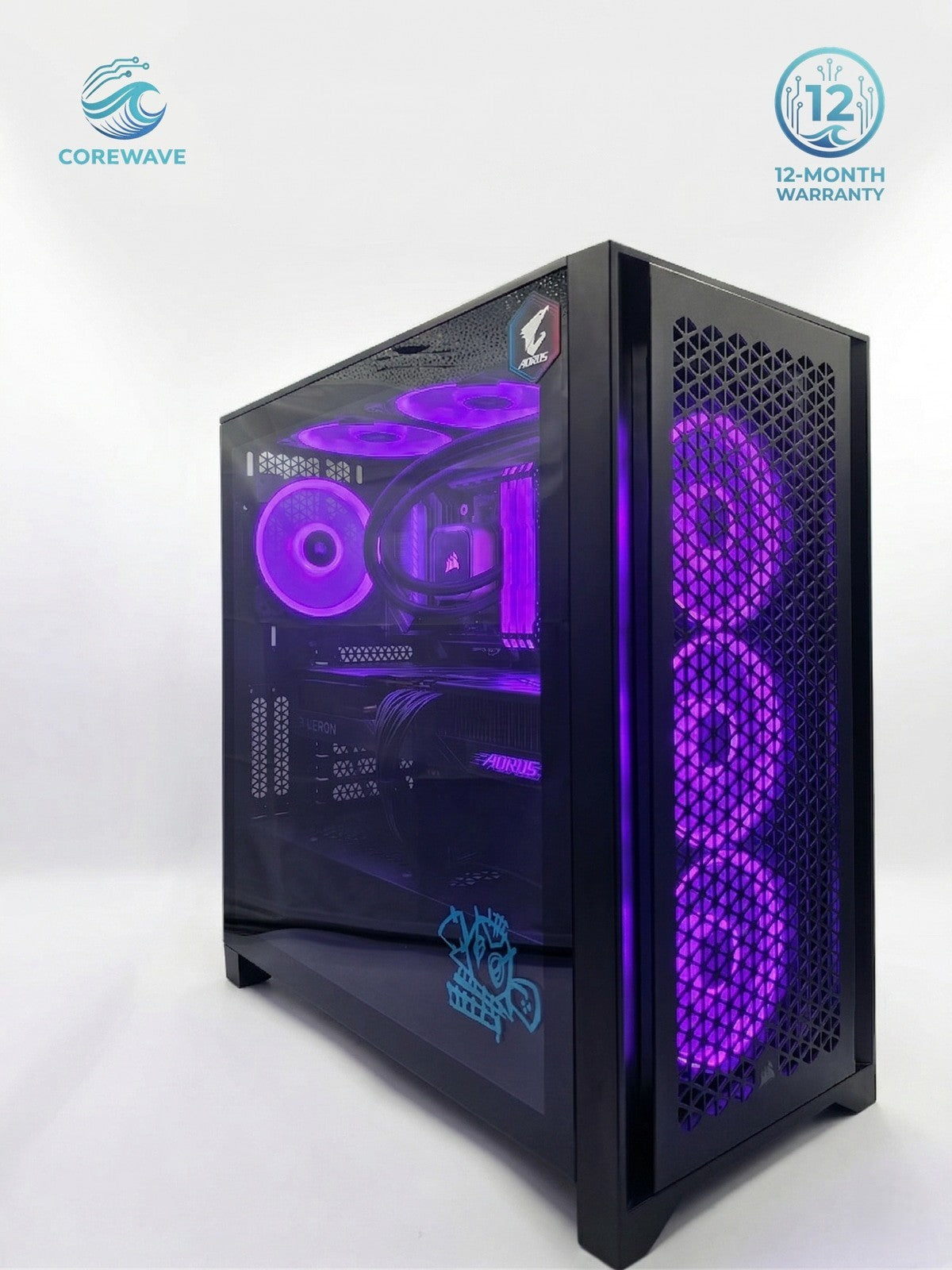 Gaming PC Ryzen 7 5700X3D RX 9070 XT ELITE 32GB DDR4 6TB | 12M Warranty