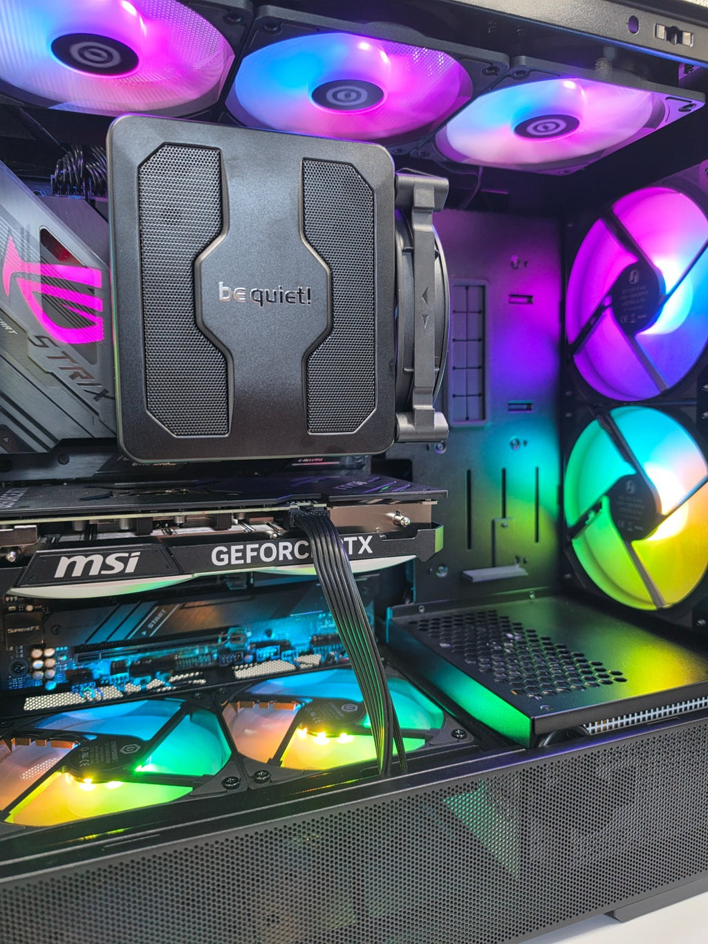 Gaming PC Intel i7-14700KF RTX 4070 Super 32GB DDR5 2TB NVMe SSD Win 11 WiFi RGB