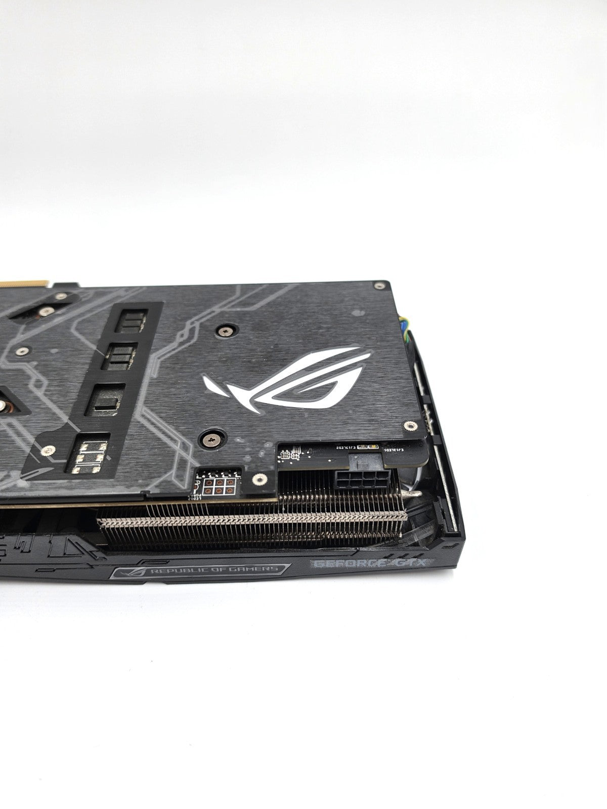 ASUS ROG Strix GeForce GTX 1070 Ti 8GB GDDR5 Graphics Card Tested Working