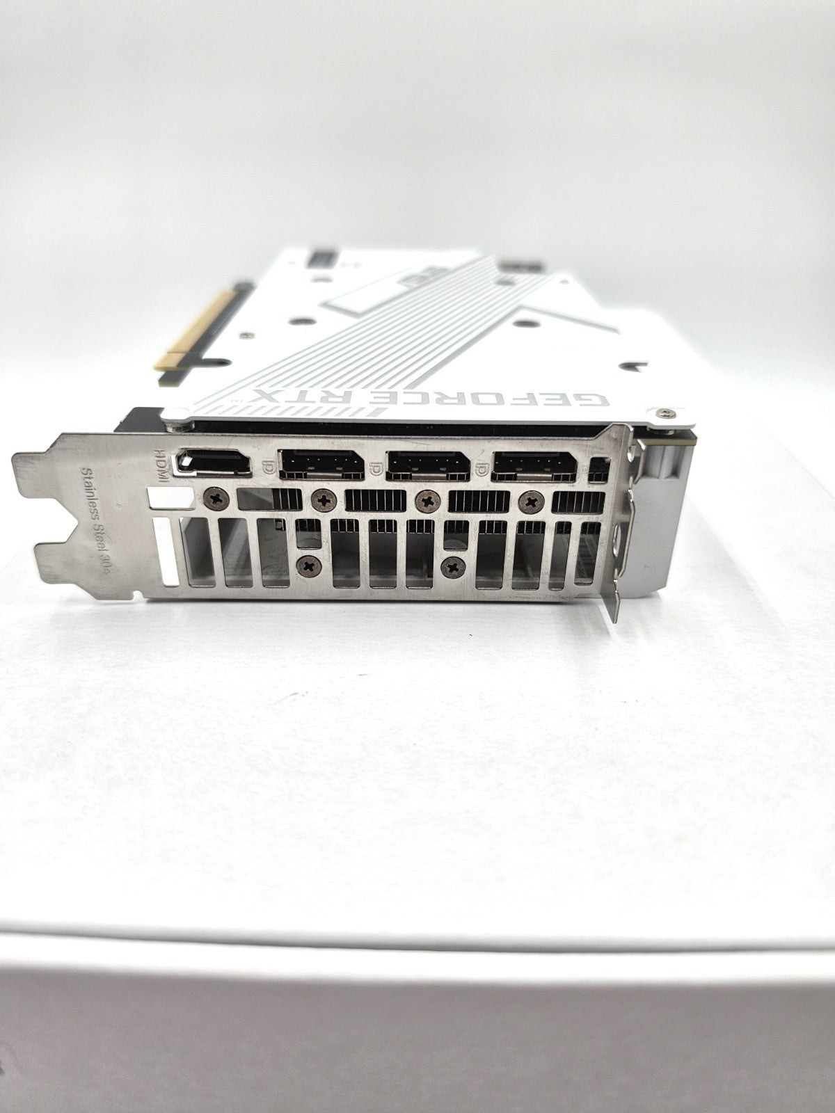 ASUS Dual RTX 3060 Ti OC White 8GB GDDR6X Graphics Card Boxed HDMI DP 1440p