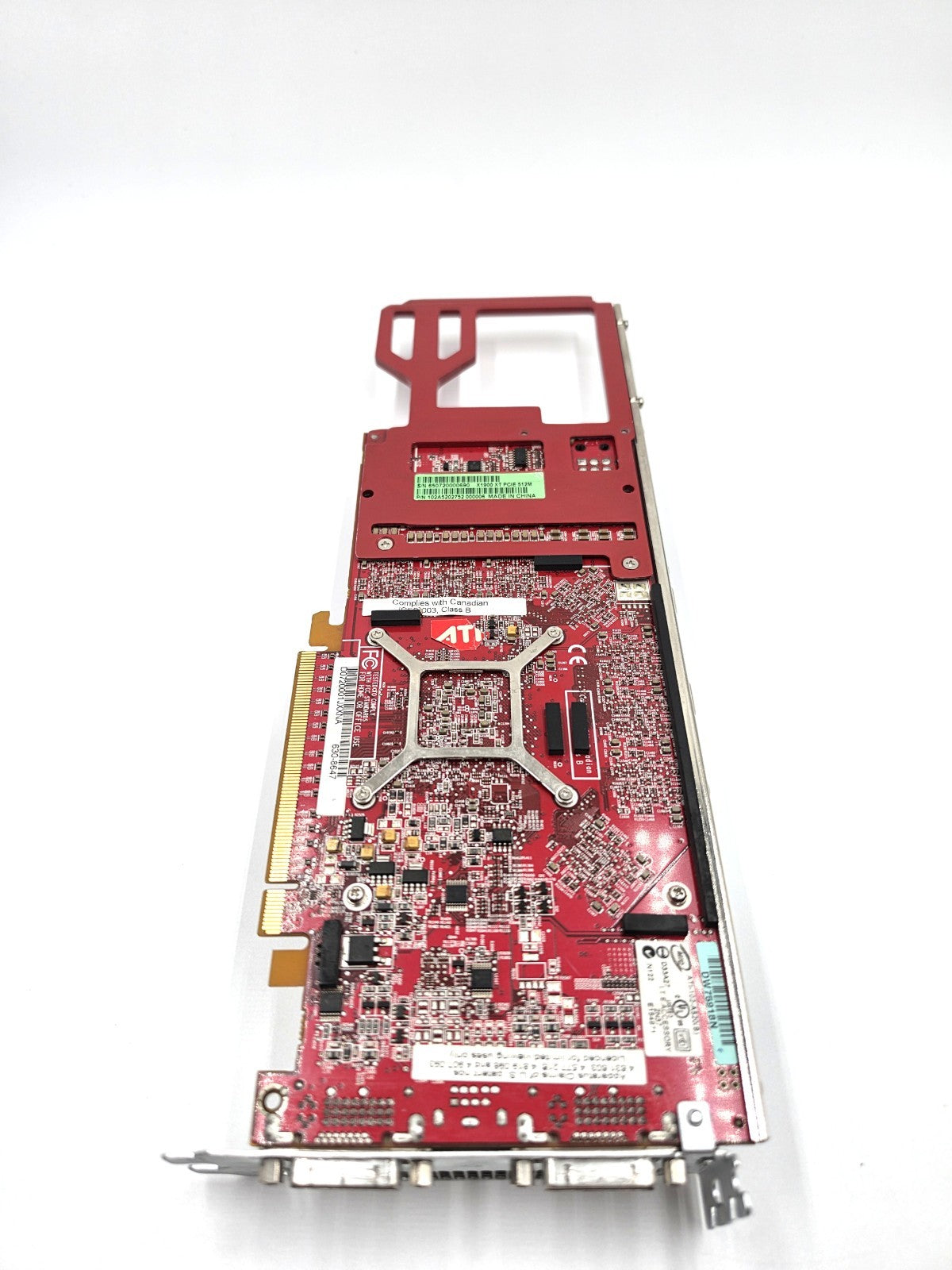 ATI Radeon X1900 XT 512MB Apple Mac Pro Graphics Card 630-8647 Dual DVI Untested