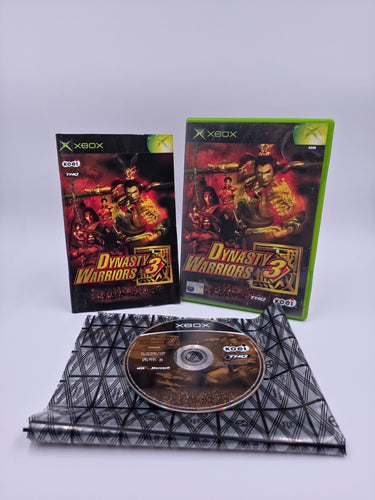 Dynasty Warriors 3 Xbox PAL | Complete w/ Manual | Tested & Cleaned