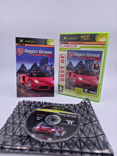 Project Gotham Racing 2 Xbox PAL | Complete w/ Manual | Tested & Cleaned | PGR2