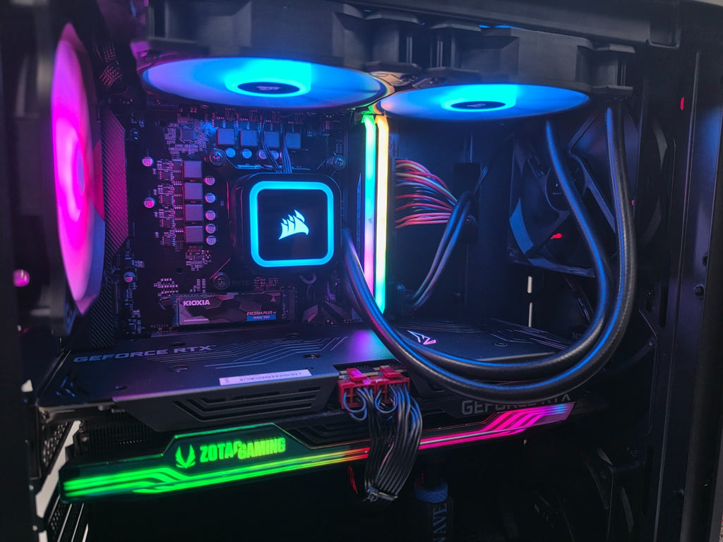 Gaming PC i5-12400F RTX 3070Ti 32GB DDR4 Water Cooled 1TB | 12M Warranty