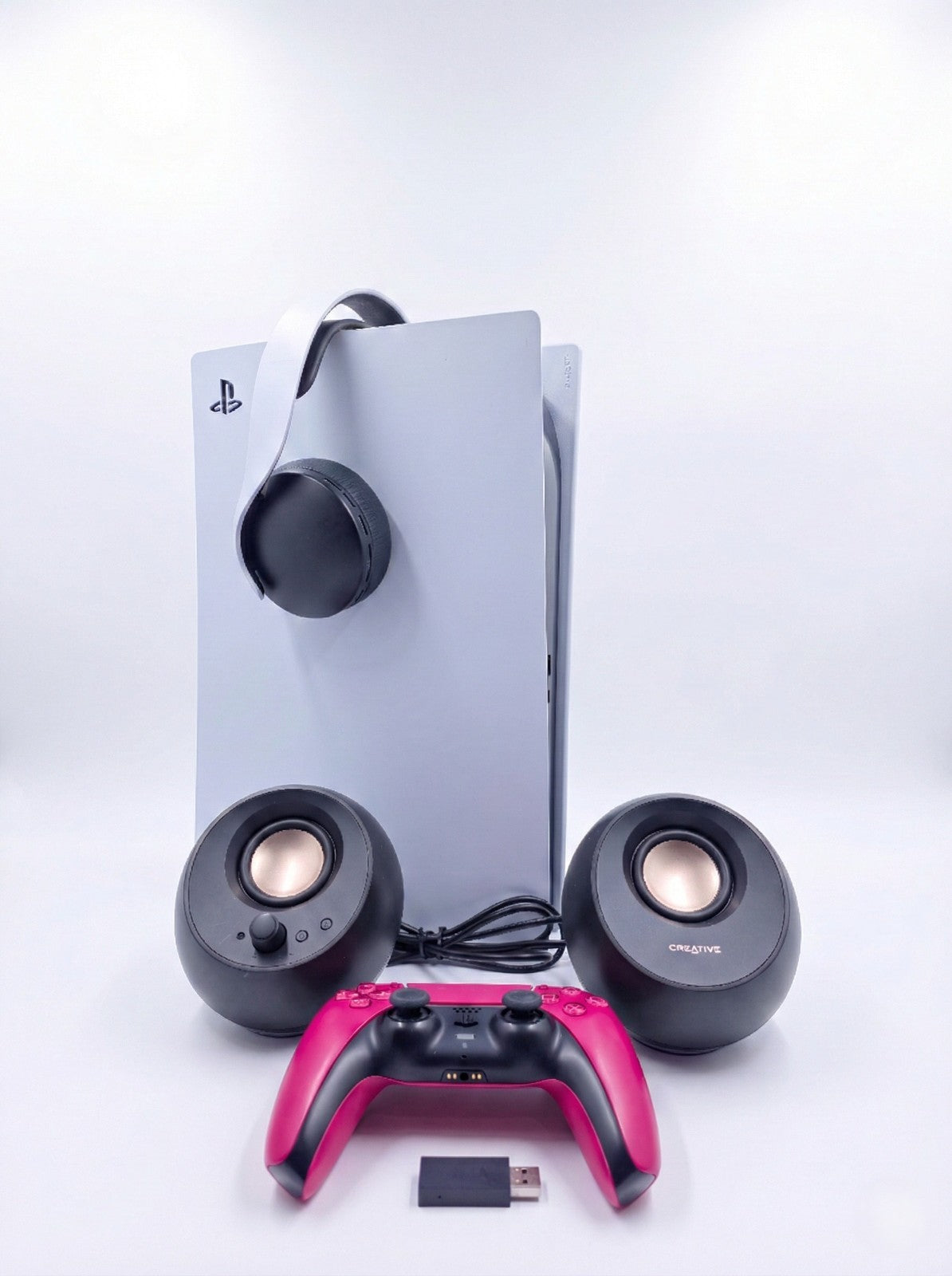 Sony PlayStation 5 PS5 Digital Edition Bundle – Controller, Headset & Speakers