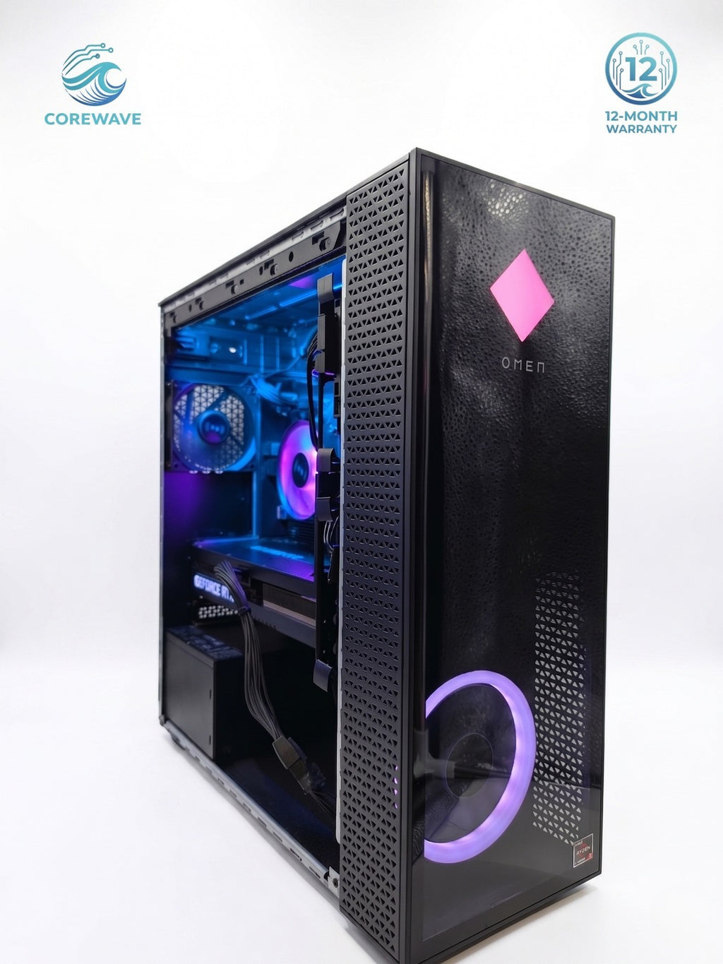 HP OMEN 30L Gaming PC Ryzen 7 5700G RTX 3070Ti 16GB DDR4 2.5TB Win11 Boxed