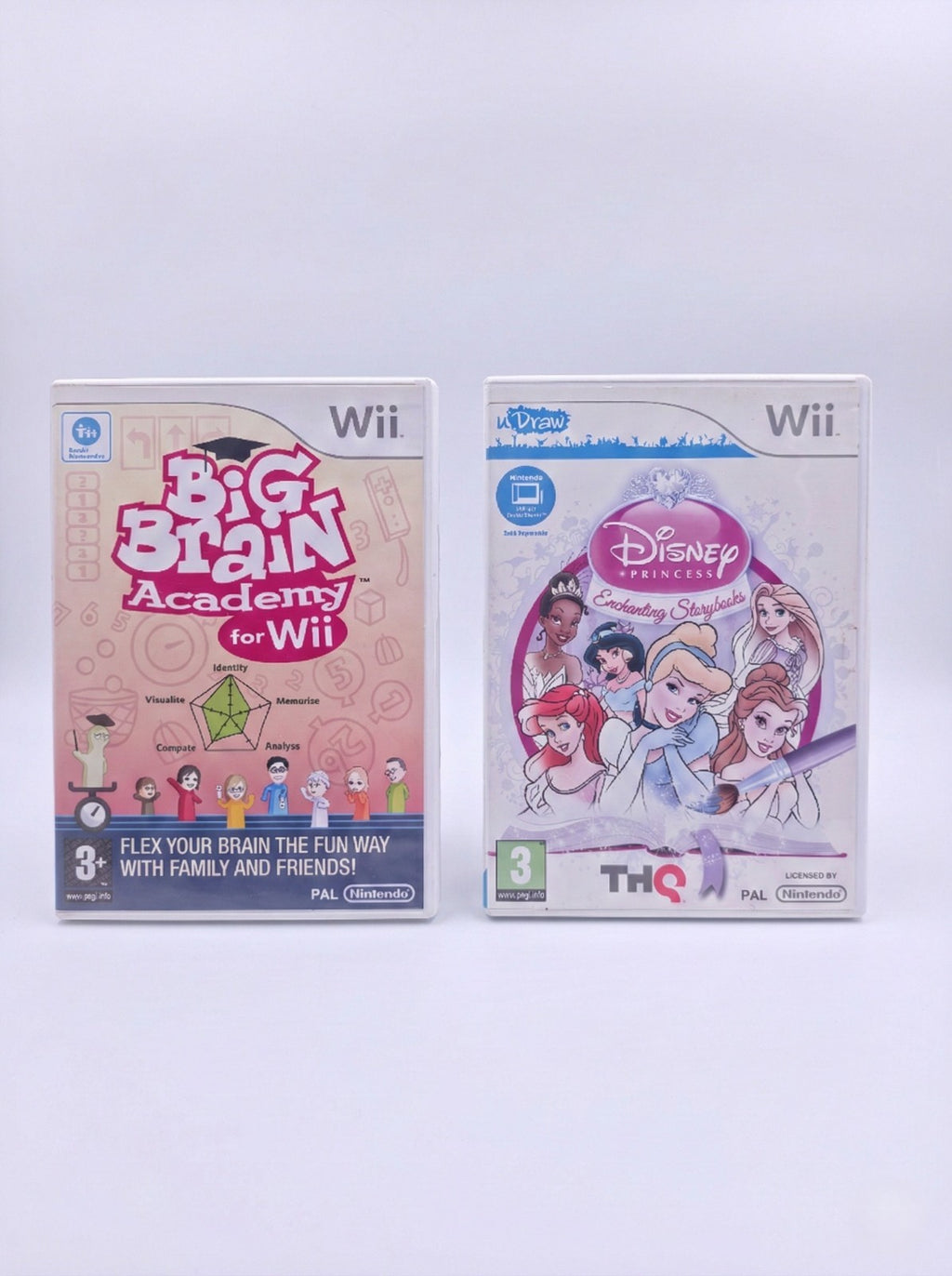 Nintendo Wii Games Bundle Job Lot – Disney, Big Brain, Guitar Hero, Zumba Sealed
