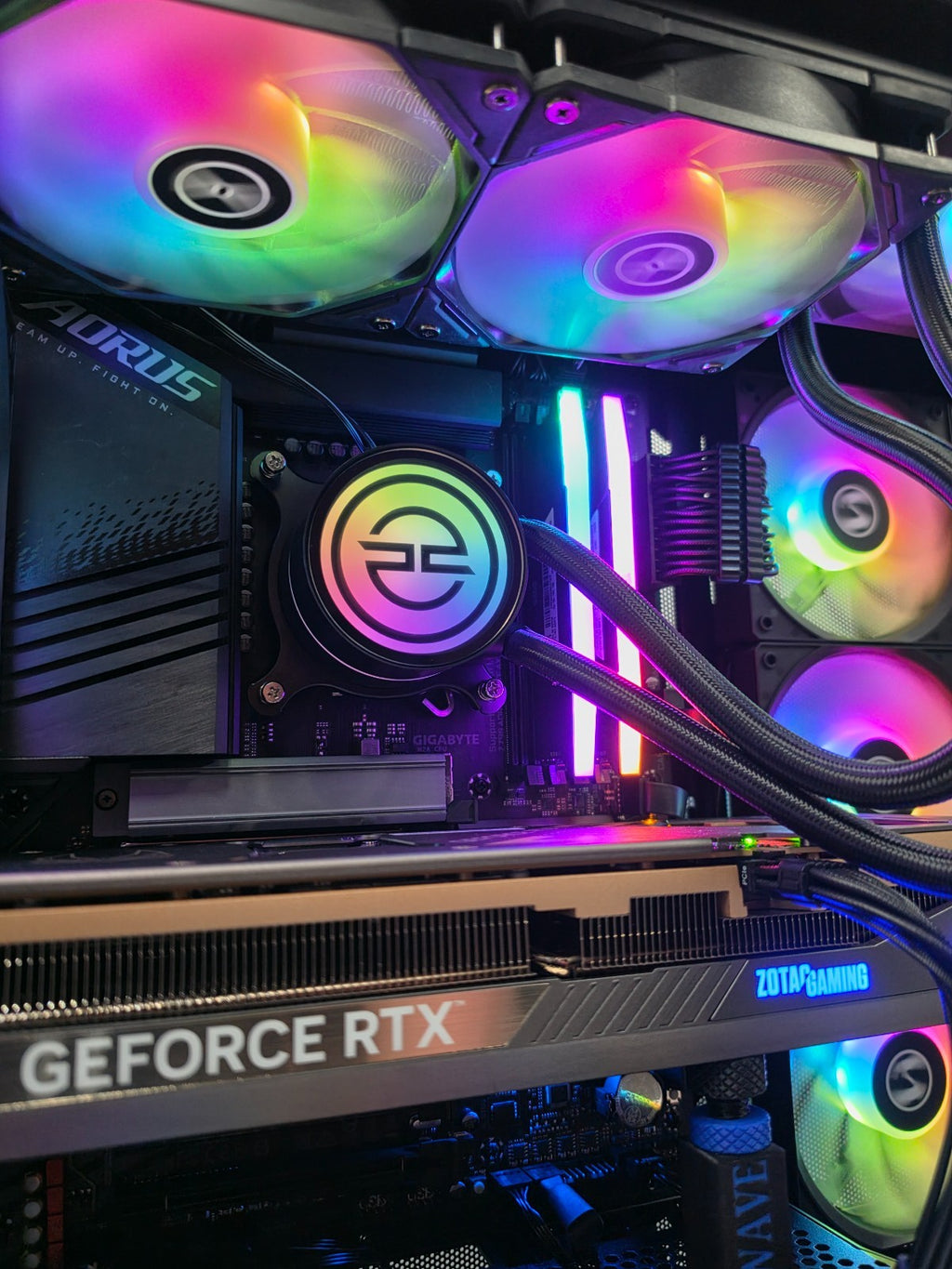 Gaming PC Intel i9-14900KF RTX 5080 16GB 32GB DDR5 2TB NVMe Windows 11 Warranty